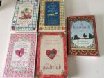 4 Quiltlees boeken van Jeniffer Chiaverini